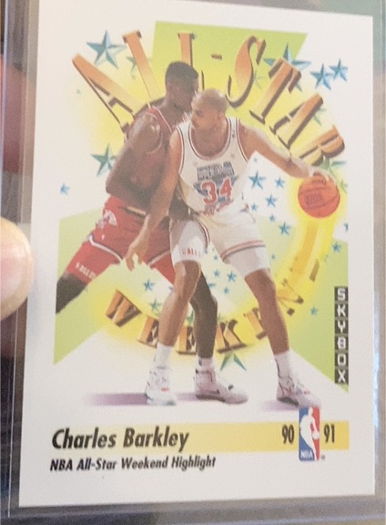 1991-92 SkyBox #316 Charles Barkley — front