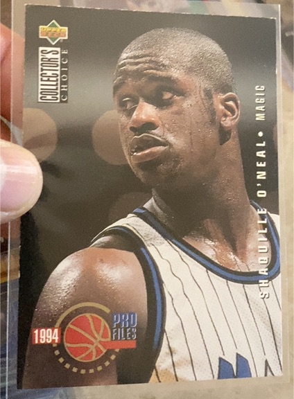 1994-95 Upper Deck Collector's Choice #205 Shaquille O'Neal — front