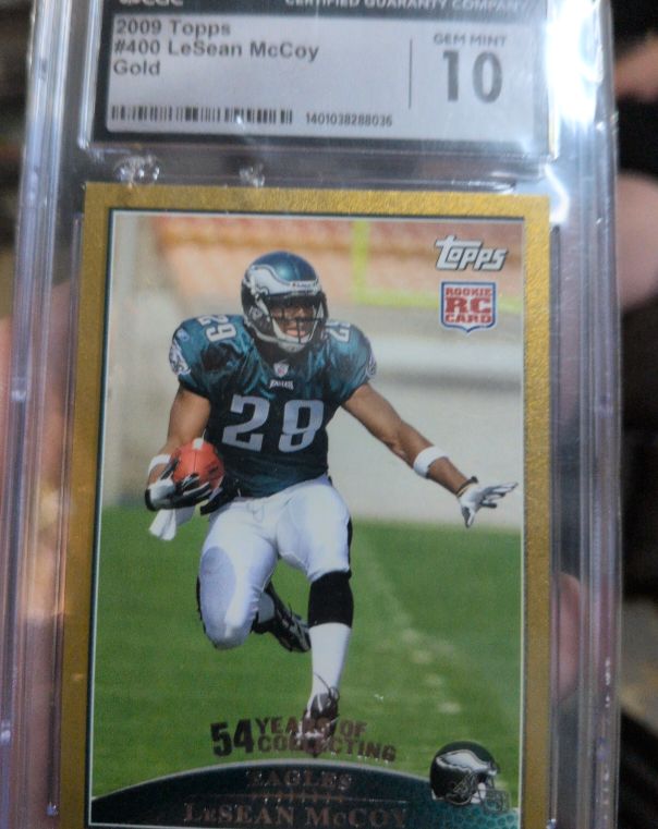2009 Topps #400 LeSean McCoy — front