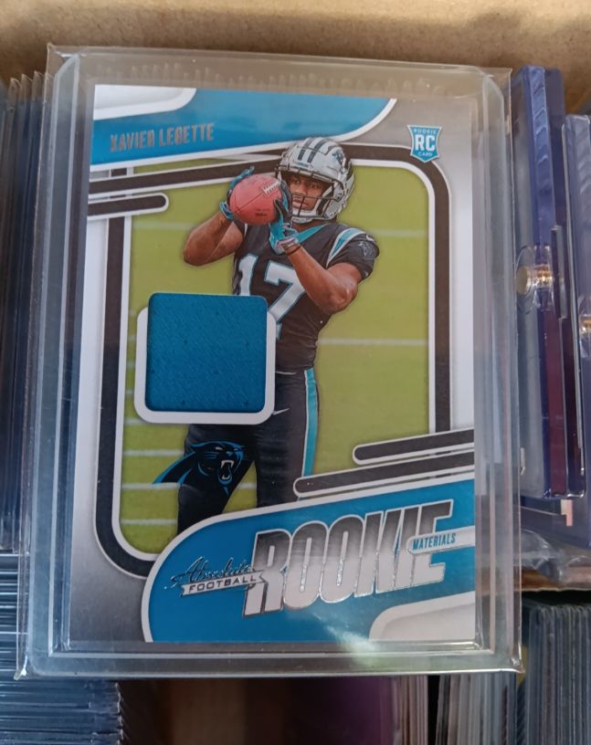 2024 Panini Absolute Rookie Materials #ARM-XLE Xavier Legette — front
