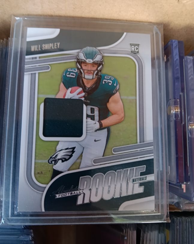 2024 Panini Absolute #ARM-WSY Will Shipley Rookie Materials — front