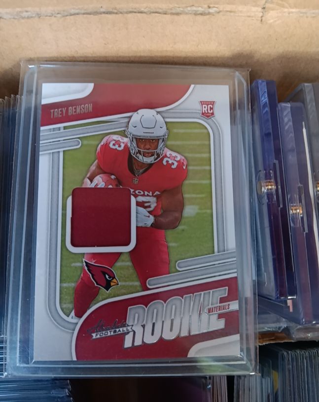 2024 Panini Absolute Rookie Materials #ARM-TBN Trey Benson — front