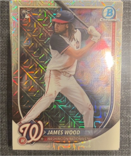2025 Bowman Chrome #29 James Wood — front