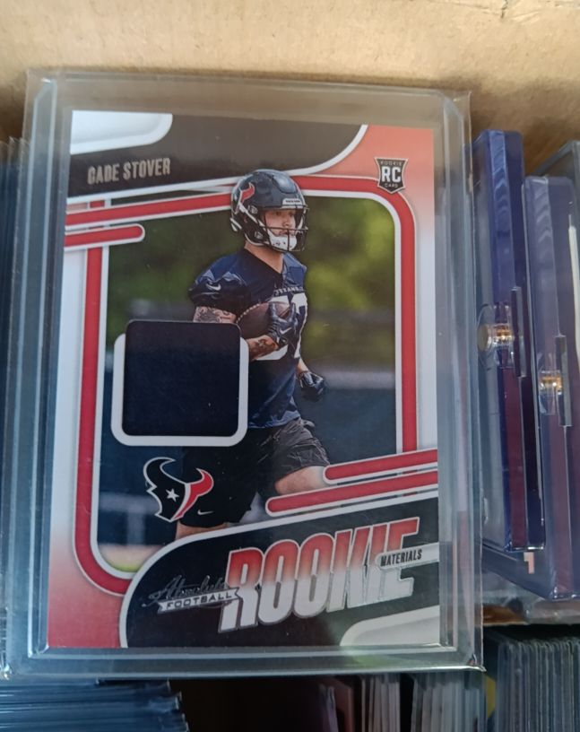 2024 Panini Absolute #ARM-CSR Cade Stover Absolute Rookie Materials — front