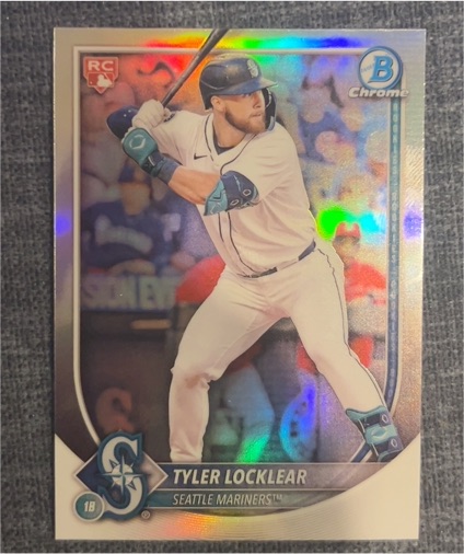 2025 Bowman Chrome #93 Tyler Locklear — front