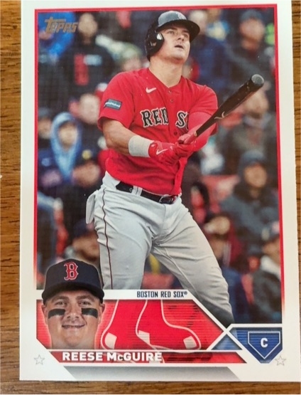 2023 Topps Update #US115 Reese McGuire — front