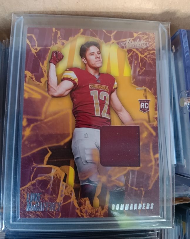 2024 Panini Absolute Rookie Force #RF-LMY Luke McCaffrey — front