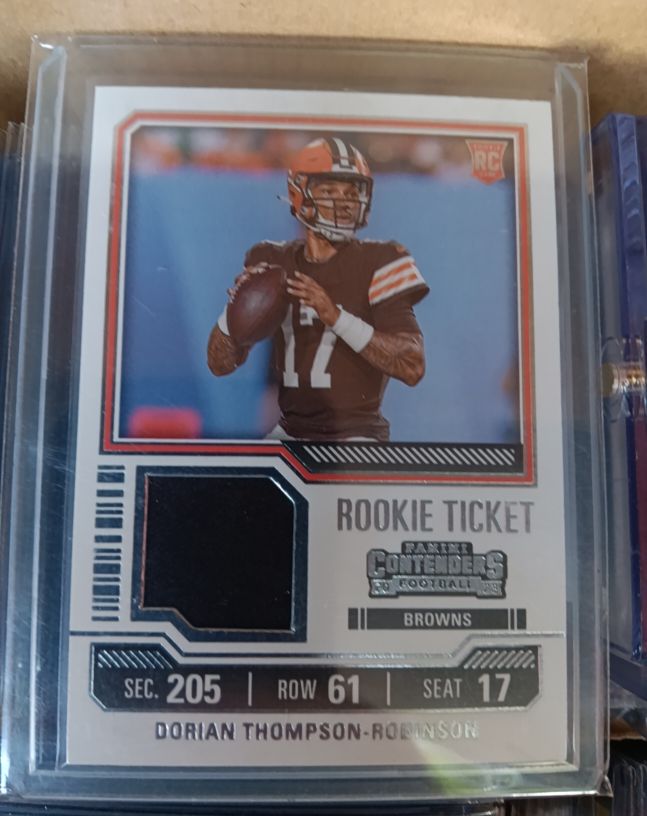 2023 Panini Contenders #TS10 Dorian Thompson-Robinson Rookie Ticket — front