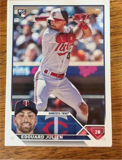 2023 Topps Update #US222 Edouard Julien — front