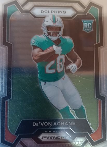 2023 Panini Prizm #365 De'Von Achane — front