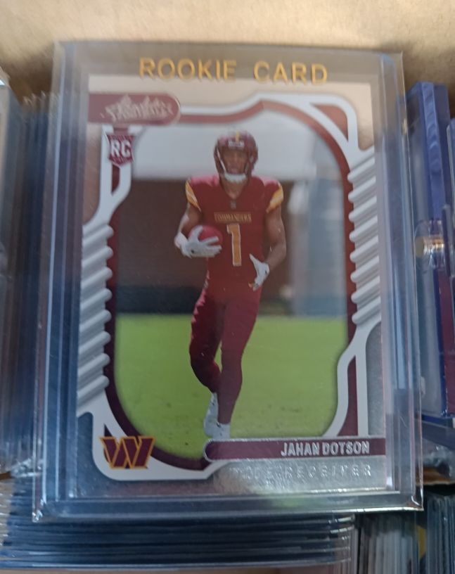 2022 Panini Absolute #110 Jahan Dotson RC — front