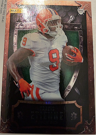2021 Wild Card Matte #MWW-10 Travis Etienne Weekend Warrior — front