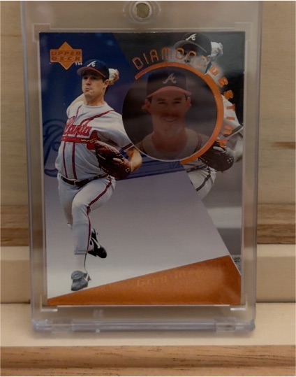 1996 Upper Deck Diamond Destiny #DD5 Greg Maddux — front