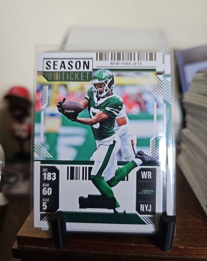 2024 Panini Contenders Season Ticket #77 Garrett Wilson — front