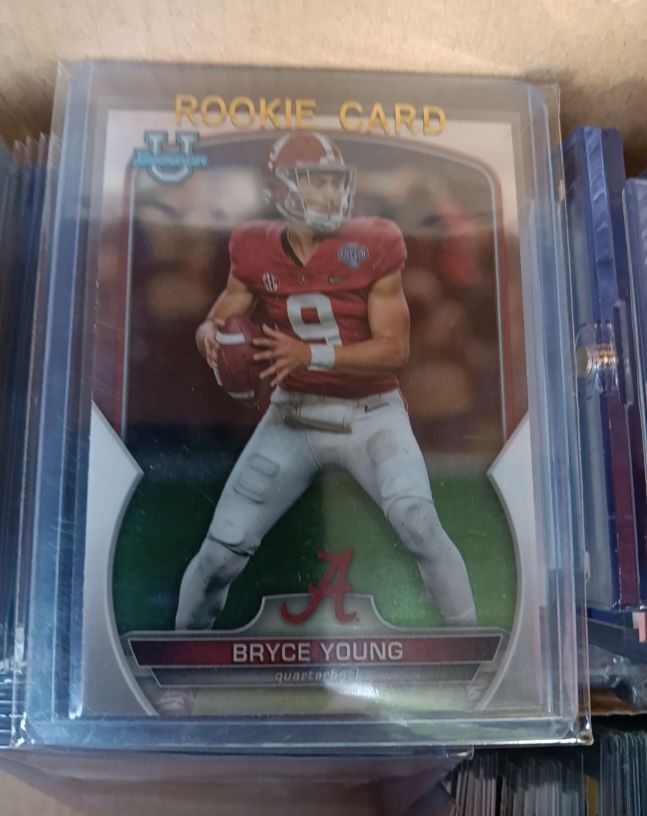 2022 Bowman University Chrome #1 Bryce Young — front