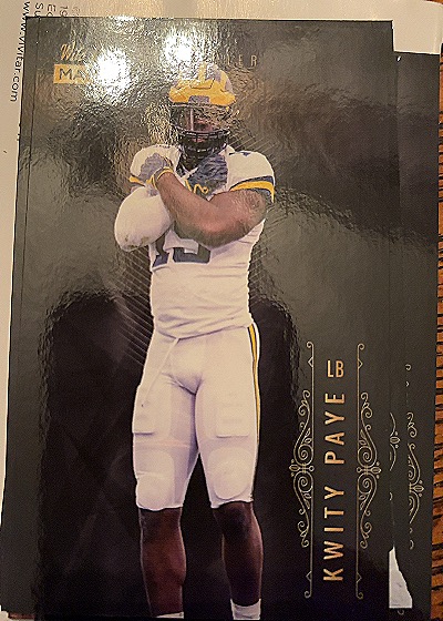 2021 Wild Card Matte #MBC-21 Kwity Paye — front