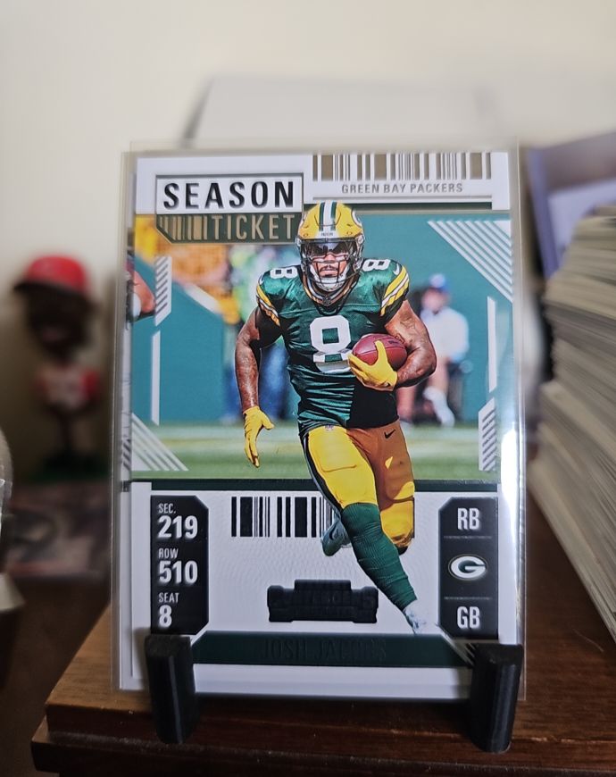 2024 Panini Contenders Season Ticket #35 Josh Jacobs — front
