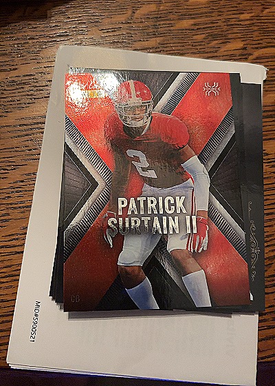 2021 Wild Card Matte X-Plode Patrick Surtain II #MXP-8 — front
