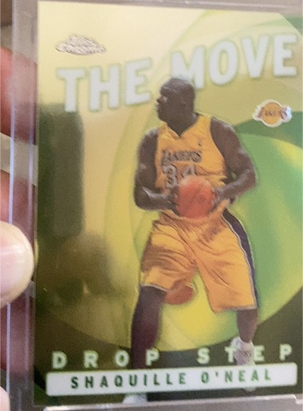 2002-03 Topps Chrome The Move #TM13 Shaquille O'Neal — front