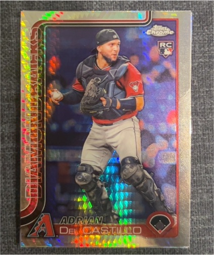 2025 Topps Chrome #240 Adrian Del Castillo — front