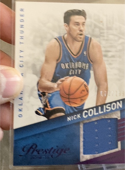 2012 Panini Prestige #77 Nick Collison — front