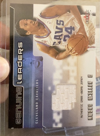 2002-03 Fleer Genuine Leaders #GL-6 Andre Miller — front