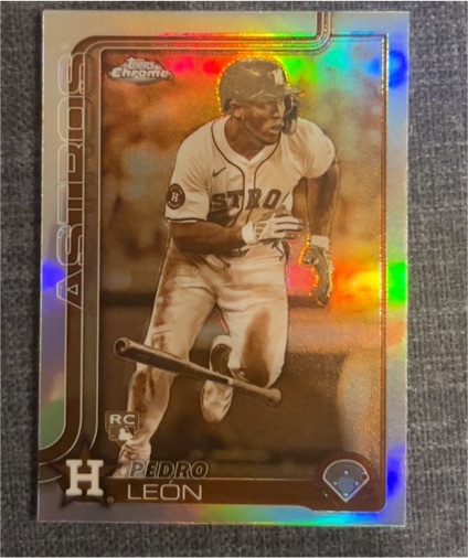 2025 Topps Chrome #97 Pedro Leon — front