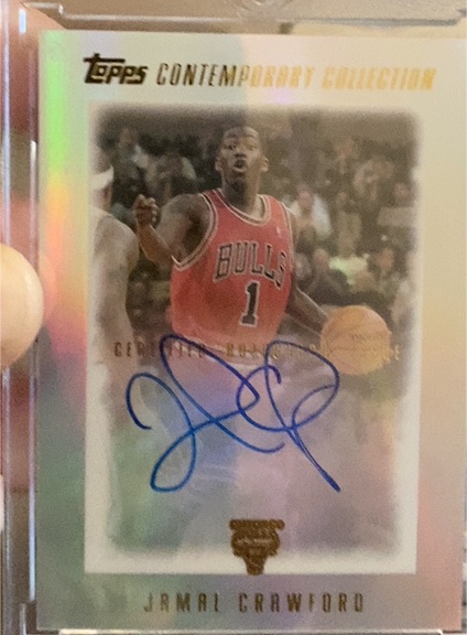 2003-04 Topps Contemporary Collection Jamal Crawford — front