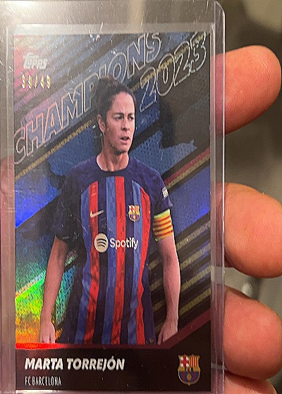 2023 Topps Champions UEFA #33 Marta Torrejon — front
