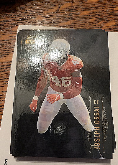 2021 Wild Card Matte #MBC-50 Joseph Ossai — front
