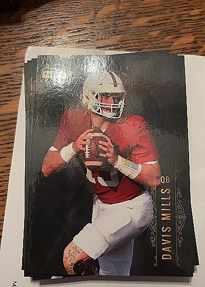 2021 Wild Card Matte #MBC-25 Davis Mills — front