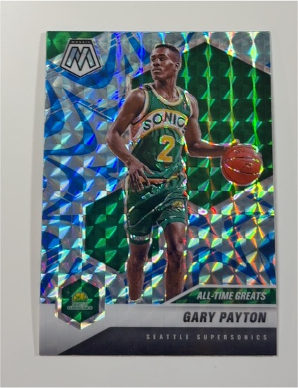 2020-21 Panini Mosaic #291 Gary Payton — front