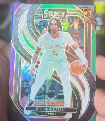 2024-25 Panini Select #175 Stephon Castle — front