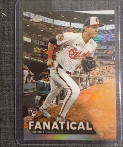 2025 Topps Chrome #FAN-22 Coby Mayo — front