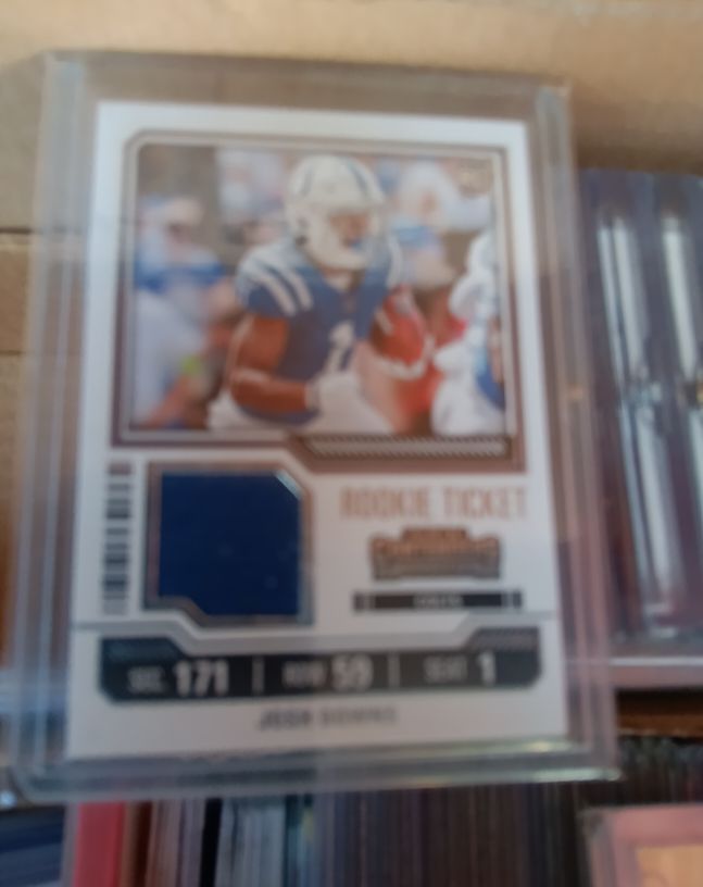 2023 Panini Contenders Rookie Ticket #171 Josh Downs — front