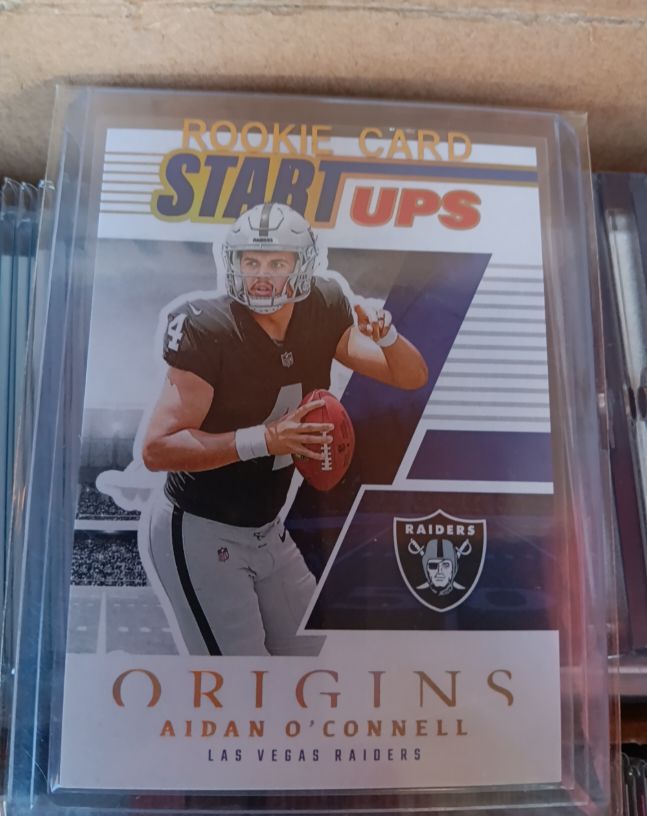 2023 Panini Origins Start-Ups #SU-11 Aidan O'Connell — front