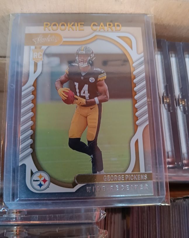 2022 Panini Absolute #123 George Pickens Rookie Card — front