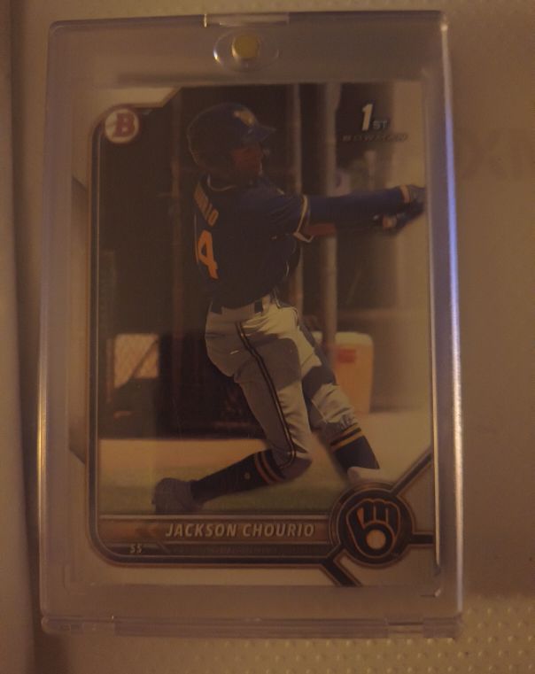 2022 Bowman #BP-79 Jackson Chourio — front