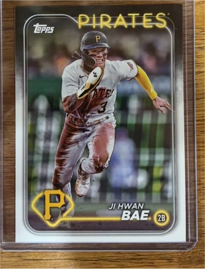 2024 Topps Series 1 #160 Ji Hwan Bae — front