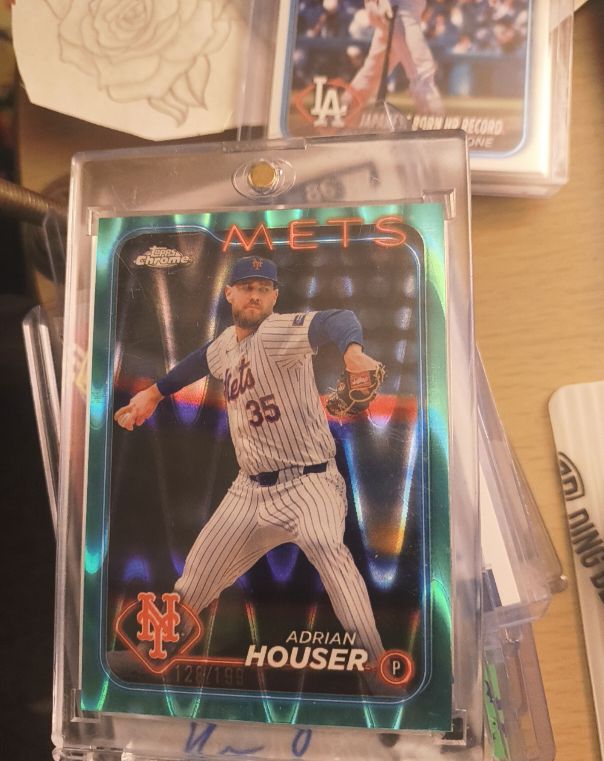 2024 Topps Chrome Update #USC58 Adrian Houser — front