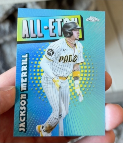2025 Topps Chrome #CAE-3 Jackson Merrill All-Etch Insert — front