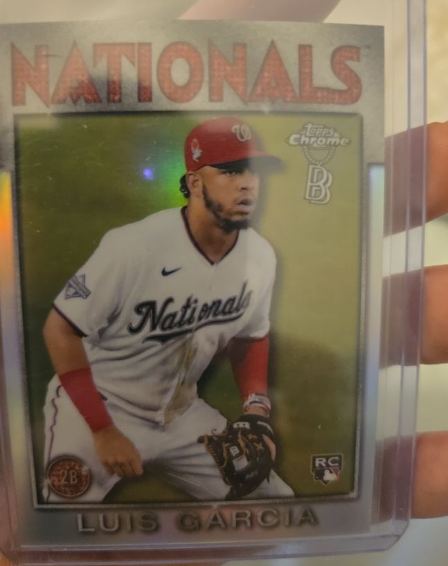 2023 Topps Chrome #B Luis Garcia — front