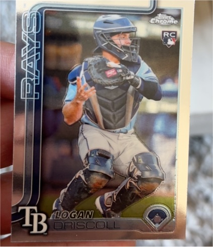 2025 Topps Chrome #185 Logan Driscoll — front