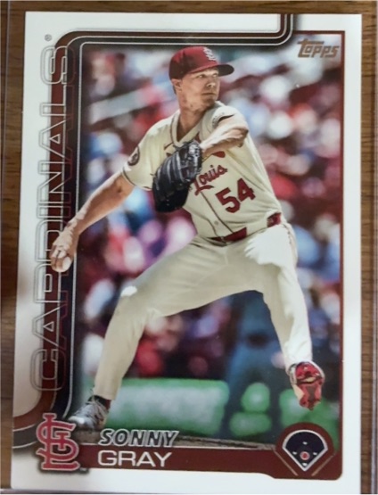 2025 Topps #306 Sonny Gray — front