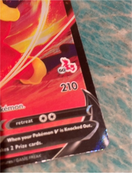 2021 Pokémon TCG Fusion Strike #210 Cinderace V — front