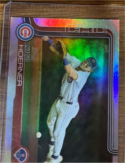 2025 Topps Series 1 #38 Nico Hoerner — front