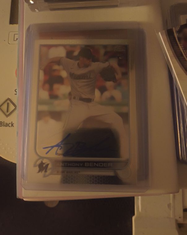 2022 Topps Chrome #RA-AB Anthony Bender — front