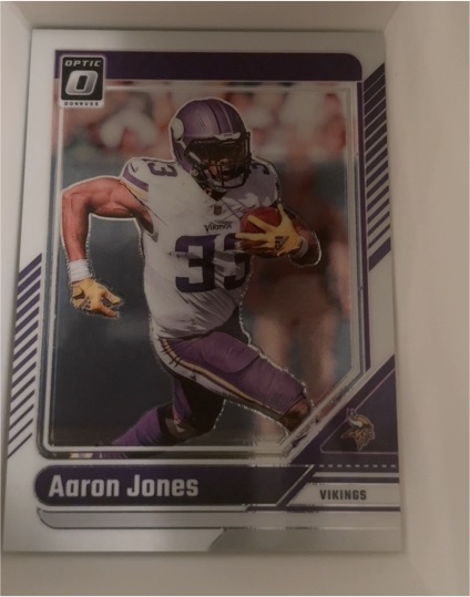 2024 Donruss Optic #128 Aaron Jones — front