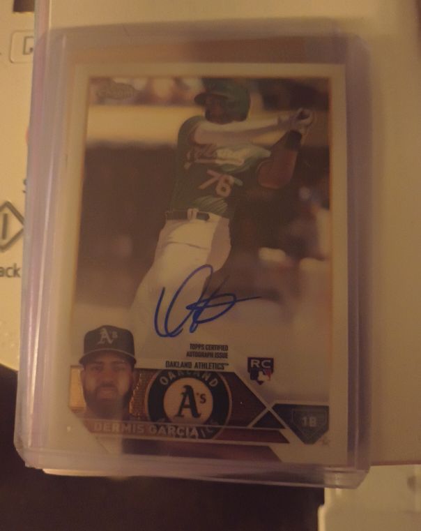 2023 Topps Chrome #RA-DGA Dermis Garcia — front