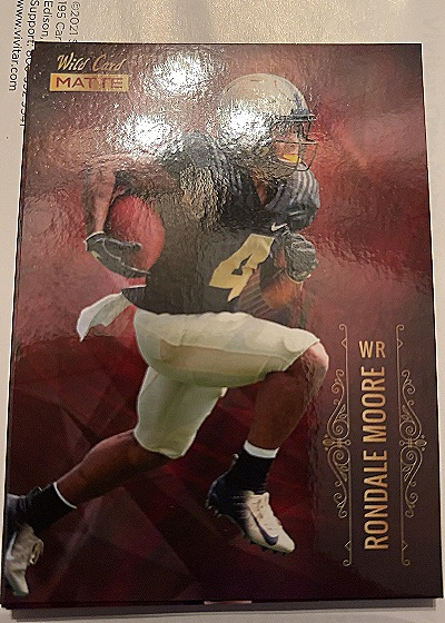 2021 Wild Card Matte #MBC-41 Rondale Moore — front